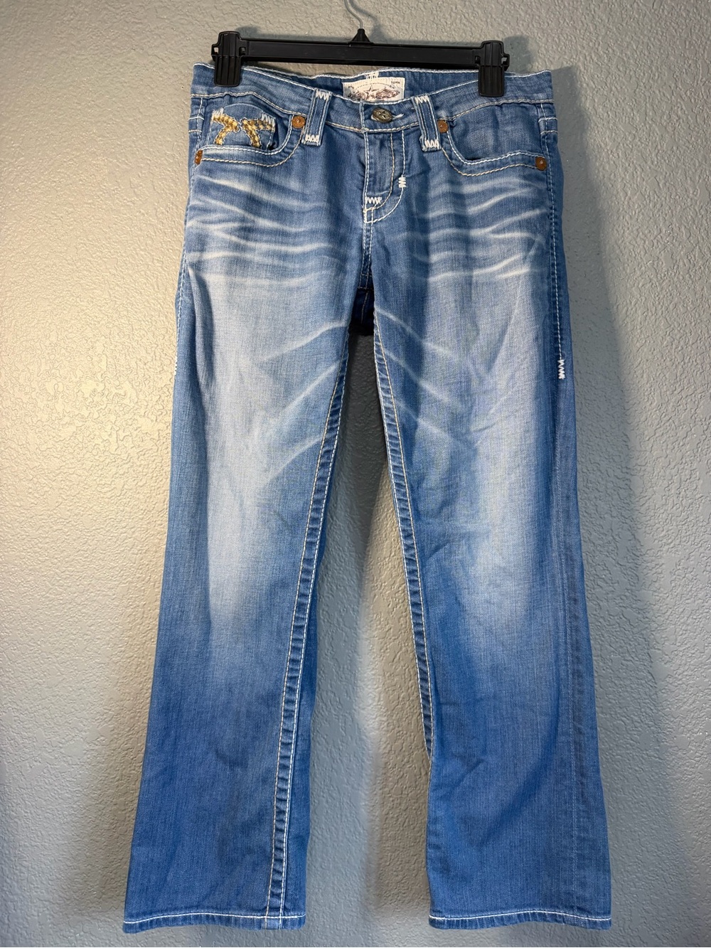 Big Star Women's Light Blue Straight Leg Jeans